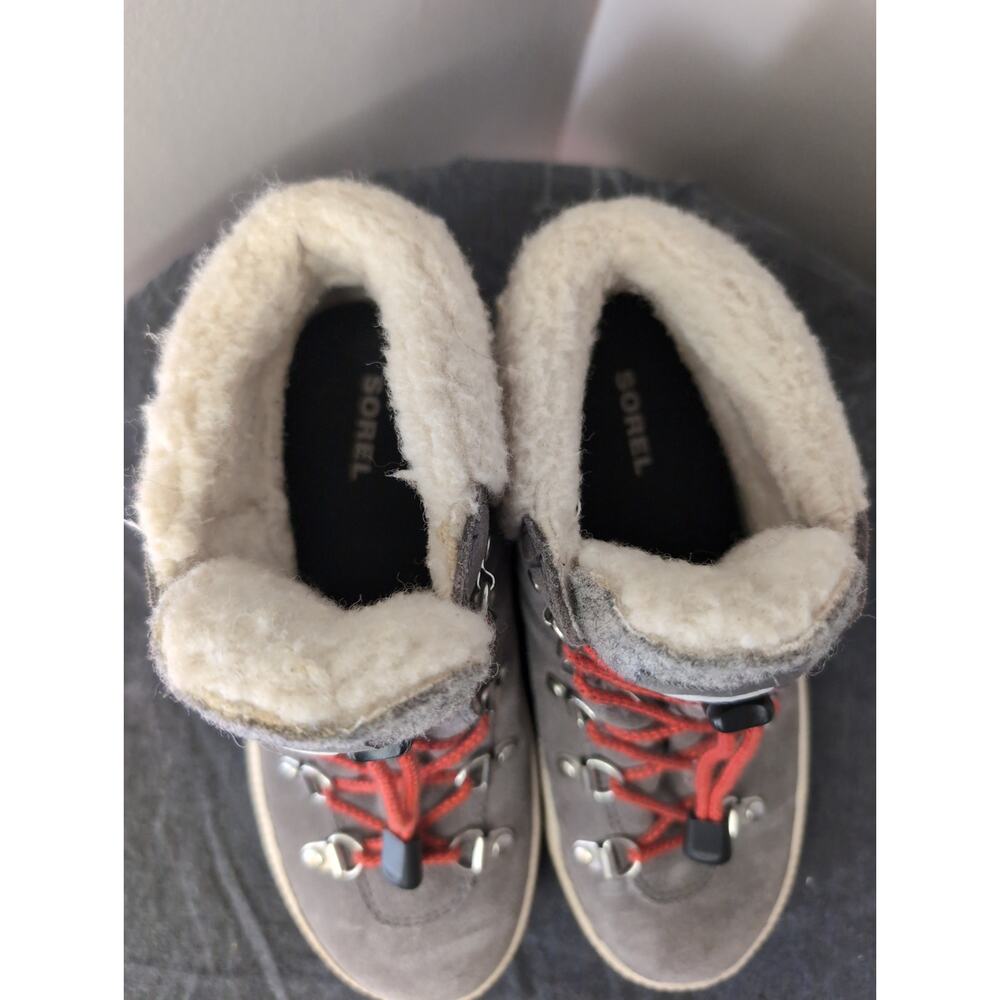 Sorel waterproof cozycore Out Nd About gray outdoor winter boots 3 - Picture 3 of 10